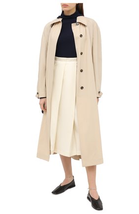 Женский шерстяной пуловер JIL SANDER темно-синего цвета по цене 79950 руб., арт. JPPR759510-WRY21178 | Фото 2 Женский шерстяной пуловер JIL SANDER темно-синего цвета, арт. JPPR759510-WRY21178 | Фото 2