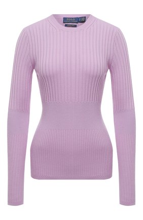 Женский шерстяной пуловер POLO RALPH LAUREN фиолетового цвета по цене 20850 руб., арт. 211800210 | Фото 1 Женский шерстяной пуловер POLO RALPH LAUREN фиолетового цвета, арт. 211800210 | Фото 1