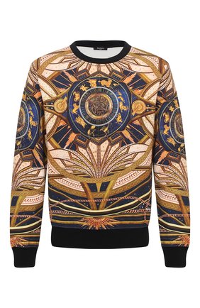 Мужской хлопковый свитшот BALMAIN разноцветного цвета по цене 71900 руб., арт. UH03277/I354 | Фото 1 Мужской хлопковый свитшот BALMAIN разноцветного цвета, арт. UH03277/I354 | Фото 1