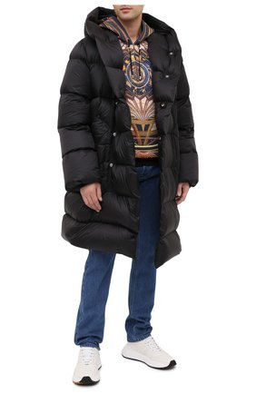 Мужской хлопковое худи BALMAIN разноцветного цвета по цене 113500 руб., арт. UH03250/I354 | Фото 2 Мужской хлопковое худи BALMAIN разноцветного цвета, арт. UH03250/I354 | Фото 2