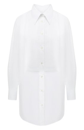 Женская хлопковая рубашка DOLCE & GABBANA белого цвета по цене 89950 руб., арт. F5N99T/FU5K9 | Фото 1 Женская хлопковая рубашка DOLCE & GABBANA белого цвета, арт. F5N99T/FU5K9 | Фото 1