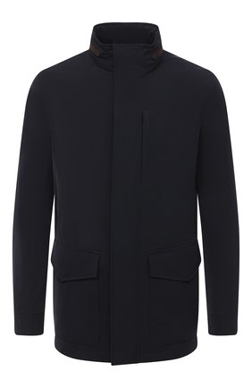 Мужская куртка ERMENEGILDO ZEGNA темно-синего цвета по цене 249500 руб., арт. UVT30/V215 | Фото 1 Мужская куртка ERMENEGILDO ZEGNA темно-синего цвета, арт. UVT30/V215 | Фото 1