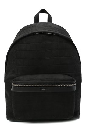 Мужской кожаный рюкзак city SAINT LAURENT черного цвета по цене 119000 руб., арт. 534967/0TJ6F | Фото 1 Мужской кожаный рюкзак city SAINT LAURENT черного цвета, арт. 534967/0TJ6F | Фото 1