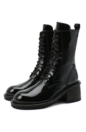Женские кожаные ботинки ANN DEMEULEMEESTER черного цвета по цене 69700 руб., арт. 2014-2828-389-099 | Фото 1 Женские кожаные ботинки ANN DEMEULEMEESTER черного цвета, арт. 2014-2828-389-099 | Фото 1