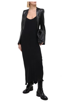 Женские кожаные ботинки ANN DEMEULEMEESTER черного цвета по цене 69700 руб., арт. 2014-2828-389-099 | Фото 2 Женские кожаные ботинки ANN DEMEULEMEESTER черного цвета, арт. 2014-2828-389-099 | Фото 2