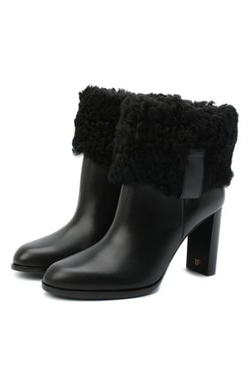 Женские кожаные ботильоны TOM FORD черного цвета по цене 137000 руб., арт. W2744T-LCL109 | Фото 1 Женские кожаные ботильоны TOM FORD черного цвета, арт. W2744T-LCL109 | Фото 1