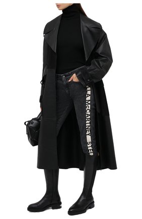 Женские джинсы STELLA MCCARTNEY черного цвета по цене 41200 руб., арт. 372773/S0H06 | Фото 2 Женские джинсы STELLA MCCARTNEY черного цвета, арт. 372773/S0H06 | Фото 2