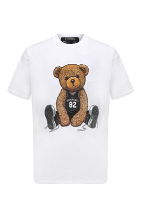 Мужская хлопковая футболка DOMREBEL белого цвета по цене 9630 руб., арт. PLAY/T-SHIRT | Фото 1 Мужская хлопковая футболка DOMREBEL белого цвета, арт. PLAY/T-SHIRT | Фото 1 (Длина (для топов): Стандартные; Материал внешний: Хлопок; Рукава: Короткие; Принт: С принтом; Стили: Гранж)