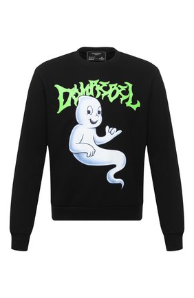 Мужской хлопковый свитшот DOM REBEL черного цвета по цене 21350 руб., арт. SH0ST/SWEATSHIRT | Фото 1 Мужской хлопковый свитшот DOM REBEL черного цвета, арт. SH0ST/SWEATSHIRT | Фото 1