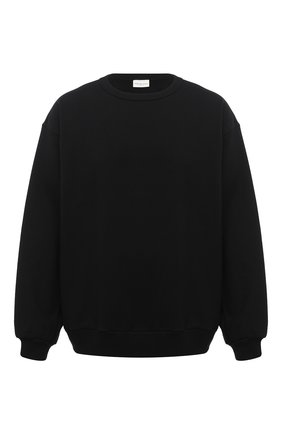 Мужской хлопковый свитшот DRIES VAN NOTEN черного цвета по цене 22150 руб., арт. 202-21157-1606 | Фото 1 Мужской хлопковый свитшот DRIES VAN NOTEN черного цвета, арт. 202-21157-1606 | Фото 1