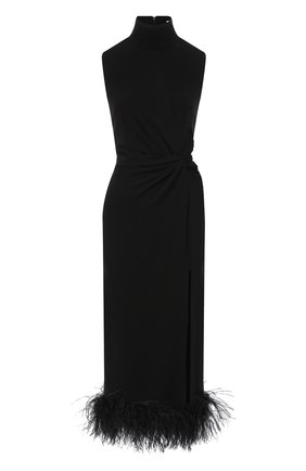Женское платье 16 ARLINGTON черного цвета по цене 75950 руб., арт. D-085-AW20-BLK CREPE | Фото 1 Женское платье 16 ARLINGTON черного цвета, арт. D-085-AW20-BLK CREPE | Фото 1