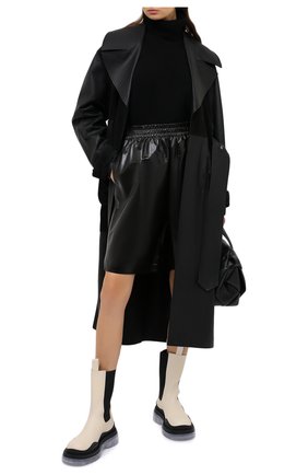 Женские кожаные ботинки bv tire BOTTEGA VENETA черно-белого цвета по цене 78300 руб., арт. 630297/VBS50 | Фото 2 Женские кожаные ботинки bv tire BOTTEGA VENETA черно-белого цвета, арт. 630297/VBS50 | Фото 2