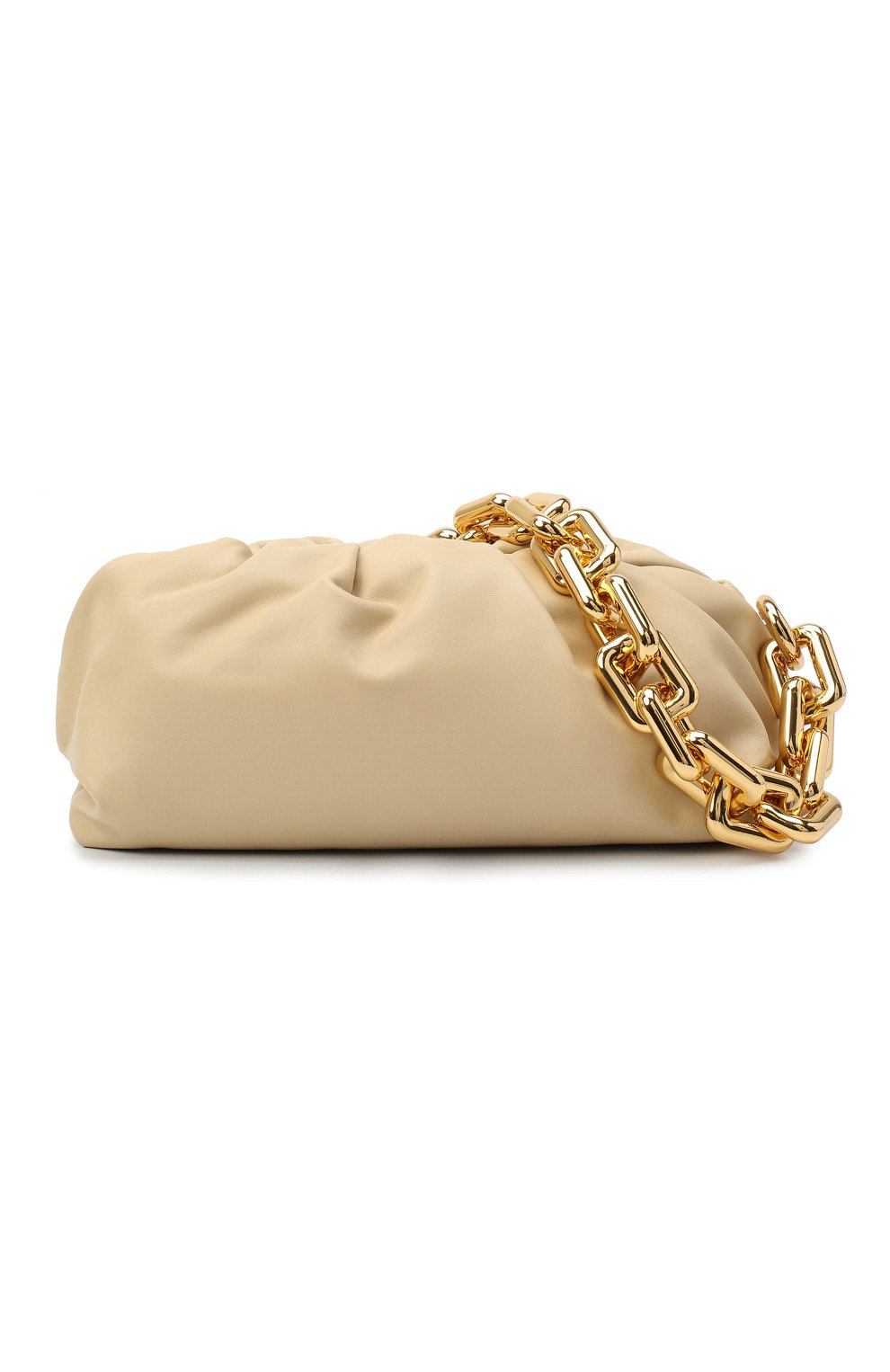 Женская сумка chain pouch BOTTEGA VENETA светло-бежевого цвета по цене 252500 руб., арт. 620230/VCP40 | Фото 6 Женская сумка chain pouch BOTTEGA VENETA светло-бежевого цвета, арт. 620230/VCP40 | Фото 6
