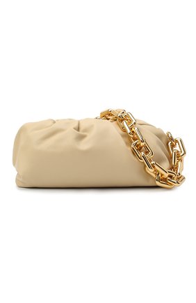 Женская сумка chain pouch BOTTEGA VENETA светло-бежевого цвета по цене 252500 руб., арт. 620230/VCP40 | Фото 6 Женская сумка chain pouch BOTTEGA VENETA светло-бежевого цвета, арт. 620230/VCP40 | Фото 6