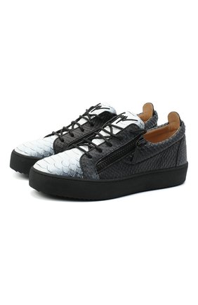Мужские кожаные кеды frankie GIUSEPPE ZANOTTI DESIGN черного цвета по цене 49950 руб., арт. RU00043/002 | Фото 1 Мужские кожаные кеды frankie GIUSEPPE ZANOTTI DESIGN черного цвета, арт. RU00043/002 | Фото 1