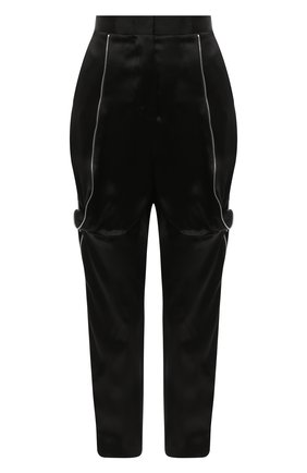 Женские шелковые брюки GIORGIO ARMANI черного цвета по цене 146500 руб., арт. 0SHPP0CF/T01IE | Фото 1 Женские шелковые брюки GIORGIO ARMANI черного цвета, арт. 0SHPP0CF/T01IE | Фото 1