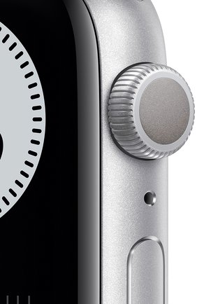 Смарт-часы apple watch nike series 6 gps 44mm silver aluminium case with pure platinum/black nike sport band APPLE  silver цвета, арт. MG293RU/A | Фото 2 (Кросс-КТ: Деактивировано)