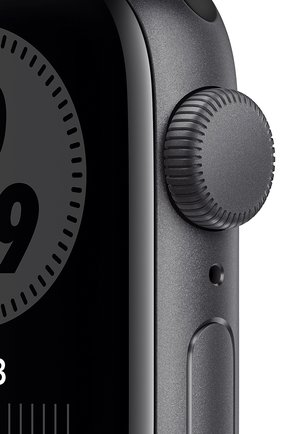 Смарт-часы apple watch nike se gps 40mm space gray aluminium case with anthracite/black nike sport band APPLE  space gray цвета, арт. MYYF2RU/A | Фото 2 (Кросс-КТ: Деактивировано)