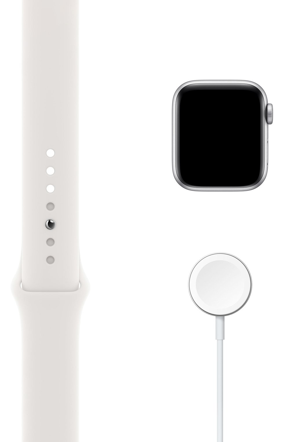 Смарт-часы Apple Watch SE GPS 40mm Silver Aluminium Case with White ...