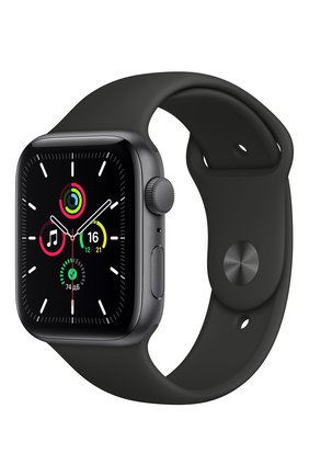 Смарт-часы apple watch se gps 44mm space gray aluminium case with black sport band APPLE  space gray цвета, арт. MYDT2RU/A | Фото 1 (Кросс-КТ: Деактивировано)
