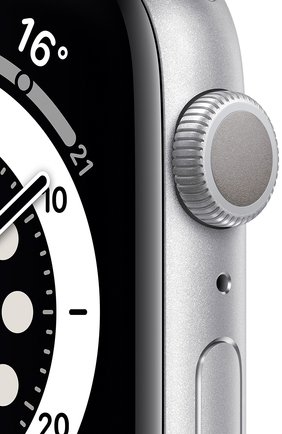 Смарт-часы apple watch series 6 gps 44mm silver aluminium case with white sport band APPLE silver цвета, арт. M00D3RU/A | Фото 2 (Кросс-КТ: Деактивировано)
