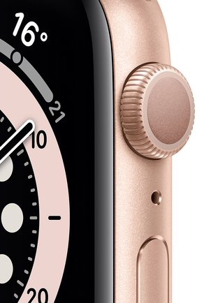 Смарт-часы apple watch series 6 gps 44mm gold aluminium case with pink sand sport band APPLE  gold цвета, арт. M00E3RU/A | Фото 2 (Кросс-КТ: Деактивировано)