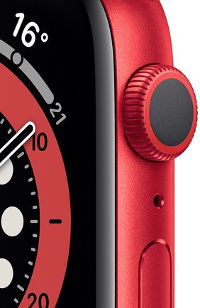 Смарт-часы apple watch series 6 gps 44mm product(red) aluminium case with product(red) sport band APPLE  (product)red цвета, арт. M00M3RU/A | Фото 2 (Кросс-КТ: Деактивировано)