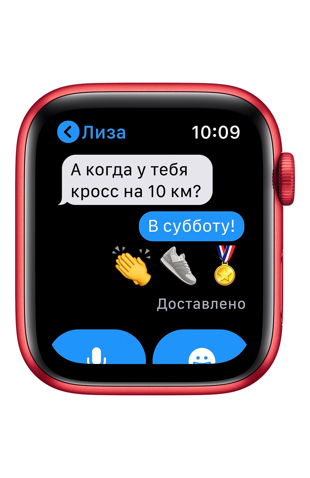Смарт-часы apple watch series 6 gps 44mm product(red) aluminium case with product(red) sport band APPLE  (product)red цвета, арт. M00M3RU/A | Фото 5 (Кросс-КТ: Деактивировано)