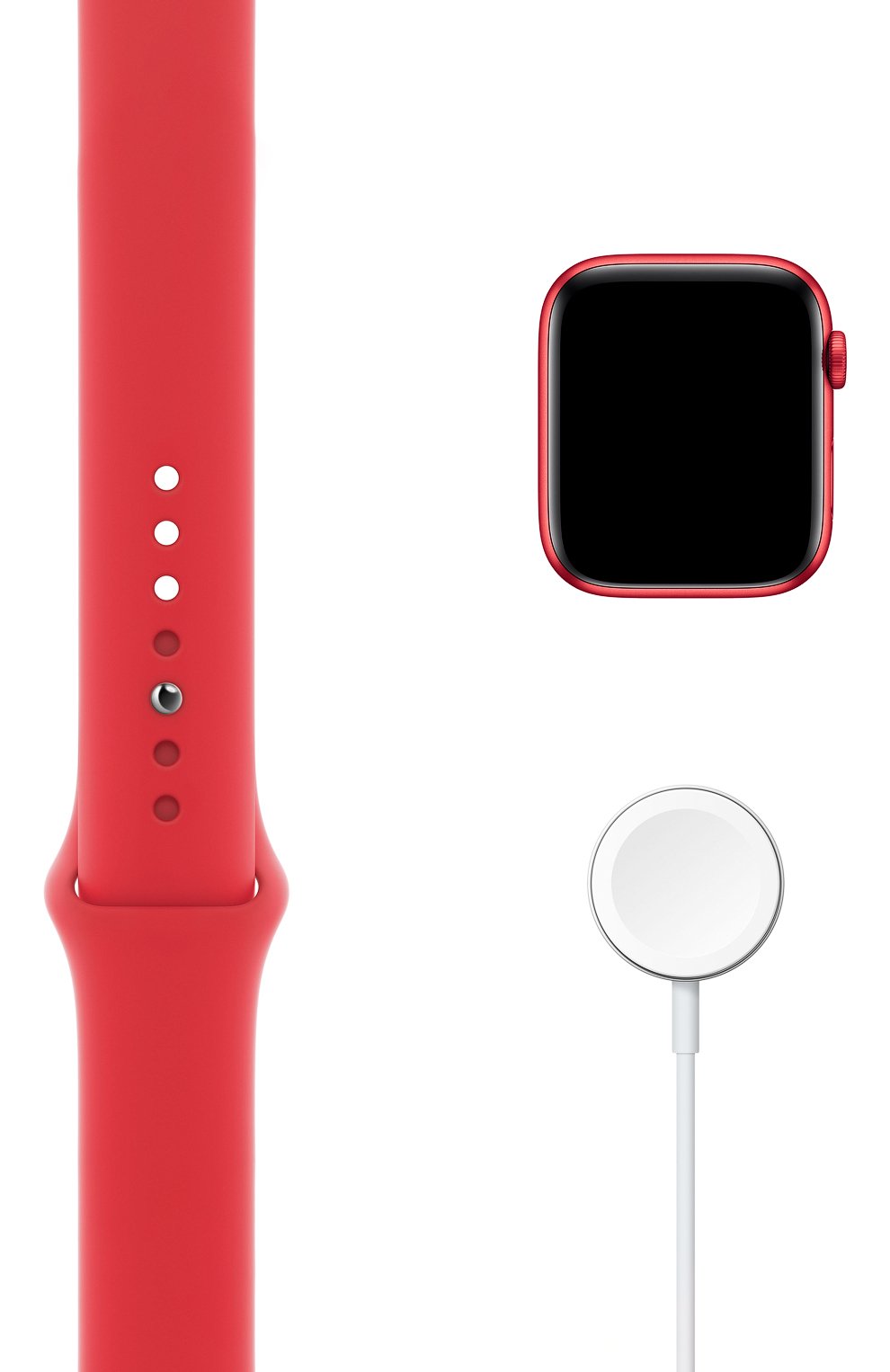 Смарт-часы apple watch series 6 gps 44mm product(red) aluminium case with product(red) sport band APPLE  (product)red цвета, арт. M00M3RU/A | Фото 6 (Кросс-КТ: Деактивировано)