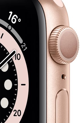Смарт-часы apple watch series 6 gps 40mm gold aluminium case with pink sand sport band APPLE gold цвета, арт. MG123RU/A | Фото 2 (Кросс-КТ: Деактивировано)