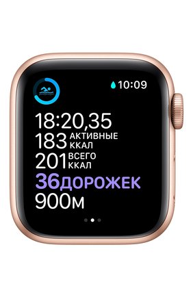 Смарт-часы apple watch series 6 gps 40mm gold aluminium case with pink sand sport band APPLE gold цвета, арт. MG123RU/A | Фото 4 (Кросс-КТ: Деактивировано)