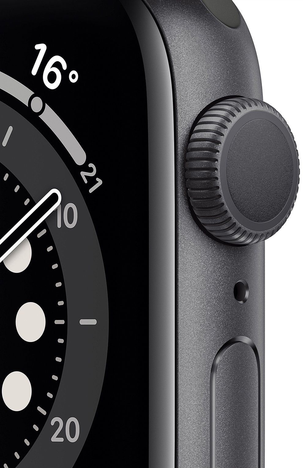 Смарт-часы apple watch series 6 gps 40mm space gray aluminium case with black sport band APPLE space gray цвета, арт. MG133RU/A | Фото 2 (Кросс-КТ: Деактивировано)