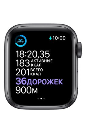Смарт-часы apple watch series 6 gps 40mm space gray aluminium case with black sport band APPLE space gray цвета, арт. MG133RU/A | Фото 4 (Кросс-КТ: Деактивировано)