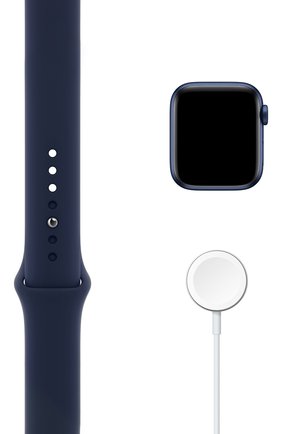 Смарт-часы apple watch series 6 gps 40mm blue aluminium case with deep navy sport band APPLE blue цвета, арт. MG143RU/A | Фото 6 (Кросс-КТ: Деактивировано)