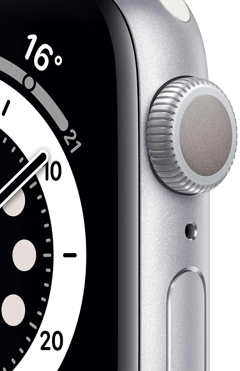 Смарт-часы apple watch series 6 gps 40mm silver aluminium case with white sport band APPLE silver цвета, арт. MG283RU/A | Фото 2 (Кросс-КТ: Деактивировано)
