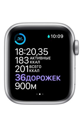 Смарт-часы apple watch series 6 gps 40mm silver aluminium case with white sport band APPLE silver цвета, арт. MG283RU/A | Фото 4 (Кросс-КТ: Деактивировано)