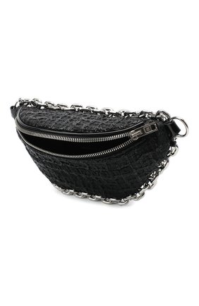Женская поясная сумка attica ALEXANDER WANG черного цвета по цене 69150 руб., арт. 20C220F135 | Фото 4 Женская поясная сумка attica ALEXANDER WANG черного цвета, арт. 20C220F135 | Фото 4