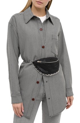 Женская поясная сумка attica ALEXANDER WANG черного цвета по цене 69150 руб., арт. 20C220F135 | Фото 5 Женская поясная сумка attica ALEXANDER WANG черного цвета, арт. 20C220F135 | Фото 5