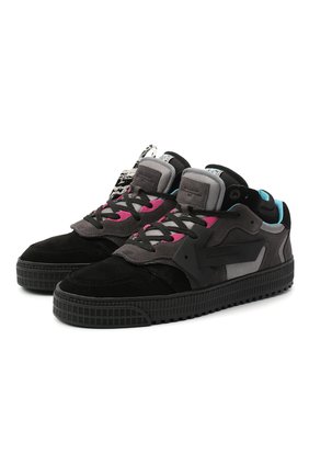 Мужские замшевые кеды off-court OFF-WHITE разноцветного цвета по цене 41400 руб., арт. 0MIA151F20LEA0010910 | Фото 1 Мужские замшевые кеды off-court OFF-WHITE разноцветного цвета, арт. 0MIA151F20LEA0010910 | Фото 1