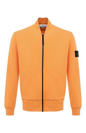Мужская хлопковая толстовка STONE ISLAND оранжевого цвета по цене 21950 руб., арт. 731560220 | Фото 1 Мужская хлопковая толстовка STONE ISLAND оранжевого цвета, арт. 731560220 | Фото 1
