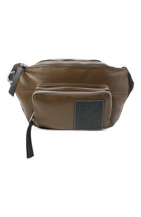 Кожаная поясная сумка Puffy Bumbag | Фото №1 Кожаная поясная сумка Puffy Bumbag | Фото №1