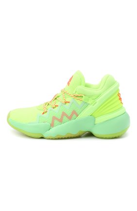 Детские кроссовки ADIDAS ORIGINALS зеленого цвета по цене 7530 руб., арт. FW8747 | Фото 2 Детские кроссовки ADIDAS ORIGINALS зеленого цвета, арт. FW8747 | Фото 2