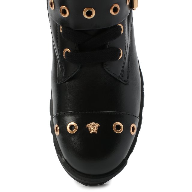 фото Кожаные ботинки versace