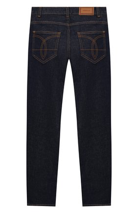 Детские джинсы VERSACE синего цвета по цене 19650 руб., арт. YD000245/A236381/8A-14A | Фото 2 Детские джинсы VERSACE синего цвета, арт. YD000245/A236381/8A-14A | Фото 2