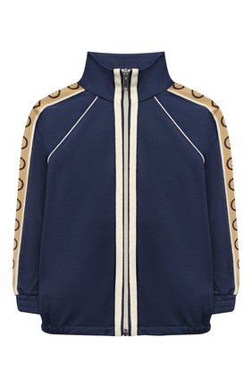 Детский толстовка GUCCI синего цвета по цене 28900 руб., арт. 616273/XJC0U | Фото 1 Детский толстовка GUCCI синего цвета, арт. 616273/XJC0U | Фото 1