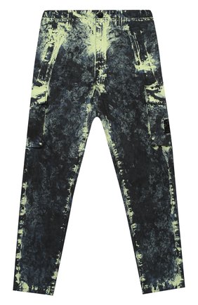 Детские хлопковые брюки STONE ISLAND разноцветного цвета по цене 18400 руб., арт. 731630638/6-8 | Фото 1 Детские хлопковые брюки STONE ISLAND разноцветного цвета, арт. 731630638/6-8 | Фото 1
