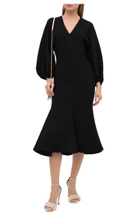 Женские кожаные босоножки bea SAINT LAURENT белого цвета по цене 105500 руб., арт. 631010/E0E20 | Фото 2 Женские кожаные босоножки bea SAINT LAURENT белого цвета, арт. 631010/E0E20 | Фото 2