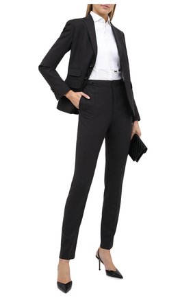 Женская хлопковая рубашка DSQUARED2 белого цвета по цене 39100 руб., арт. S75DL0725/S42381 | Фото 2 Женская хлопковая рубашка DSQUARED2 белого цвета, арт. S75DL0725/S42381 | Фото 2