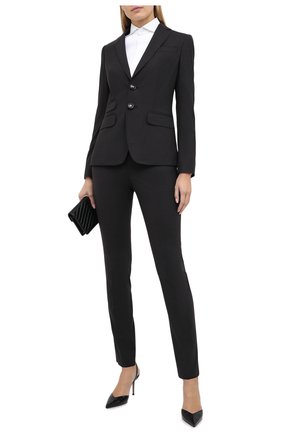 Женский шерстяной костюм DSQUARED2 серого цвета по цене 115500 руб., арт. S75FT0208/S40320 | Фото 1 Женский шерстяной костюм DSQUARED2 серого цвета, арт. S75FT0208/S40320 | Фото 1