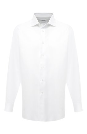 Мужская хлопковая сорочка BRIONI белого цвета по цене 64300 руб., арт. RCL400/PZ062 | Фото 1 Мужская хлопковая сорочка BRIONI белого цвета, арт. RCL400/PZ062 | Фото 1